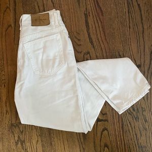 Vintage 90s Calvin Klein White Mom Jeans 8P